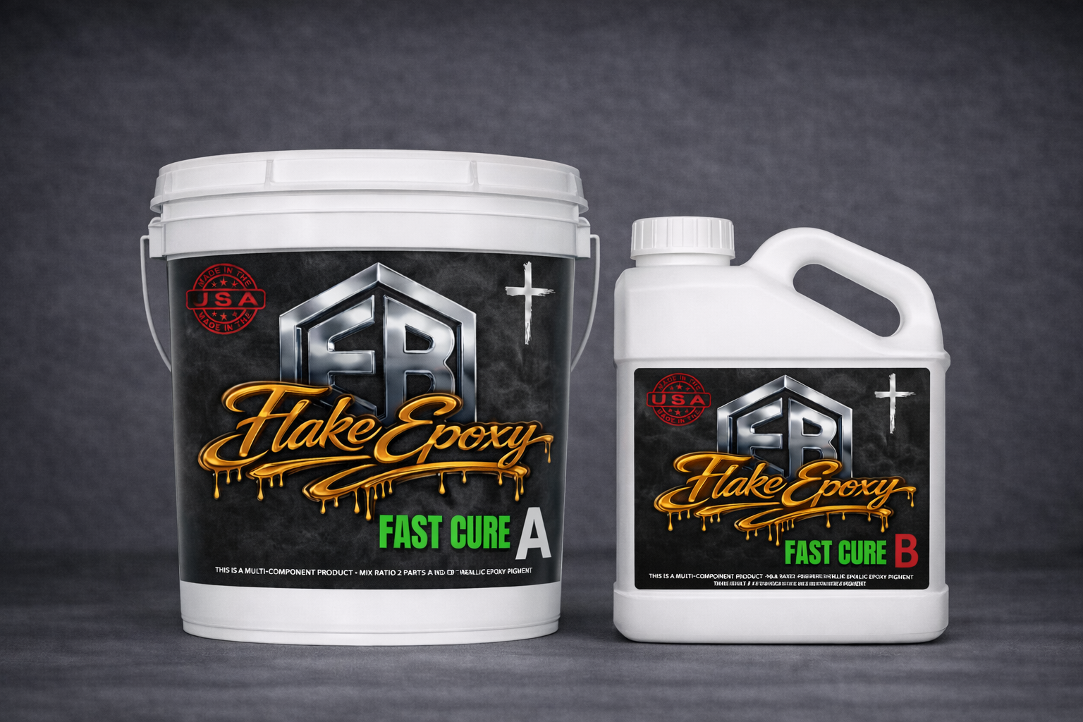 Flake Epoxy Fast Cure